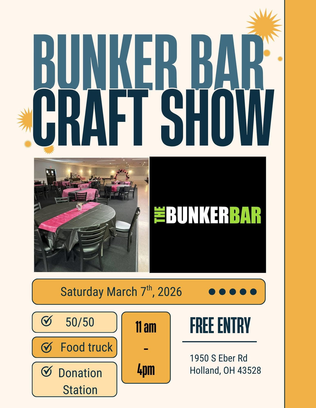 Bunker Bar Craft Show