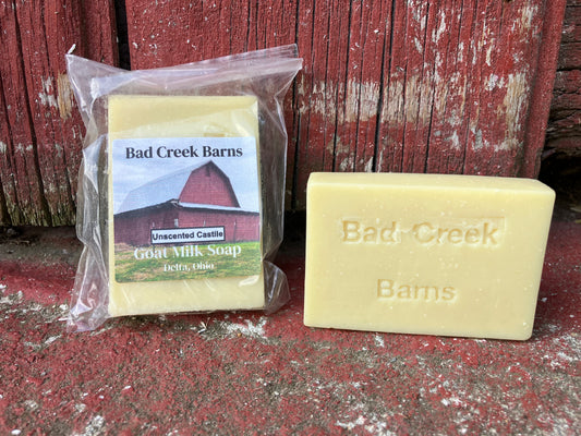 Castile Soap (with Goat Milk)